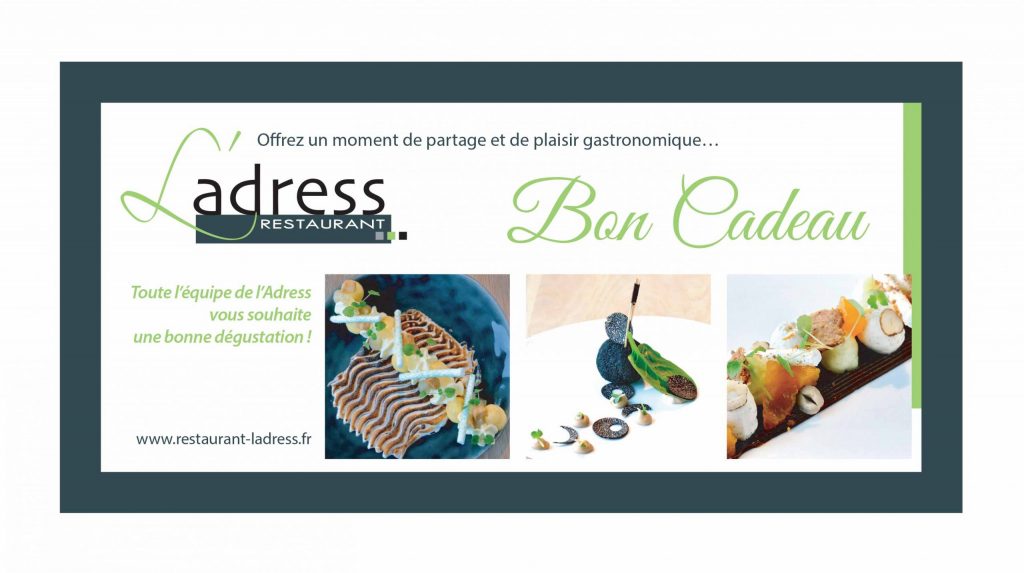 Menu du Marché – Restaurant gastronomique l Adress