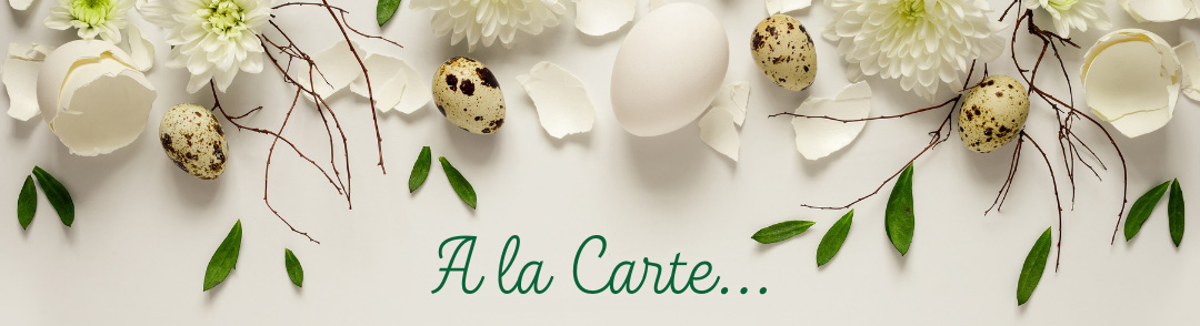 Fêtes de Pâques à emporter au Restaurant l'Adress