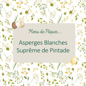 Le Menu de Pâques à emporter